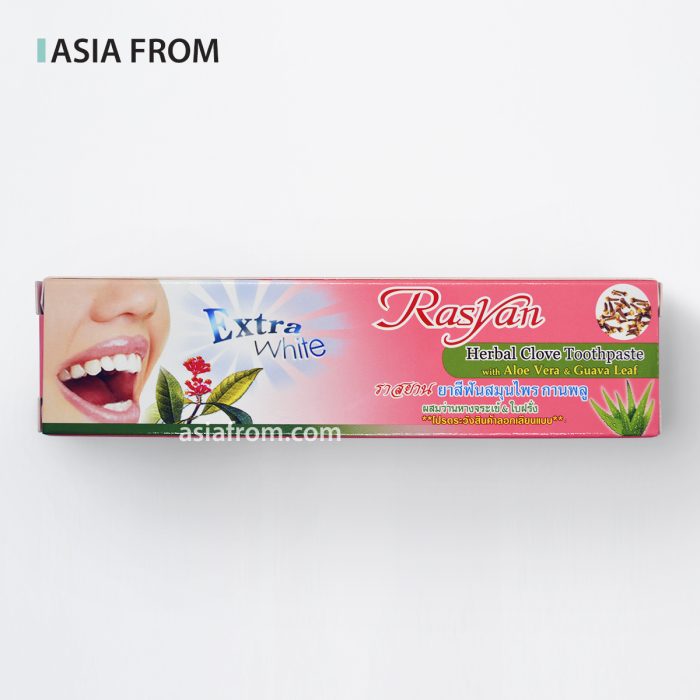 Зубная паста Rasyan HERBAL Extra White, 30 г