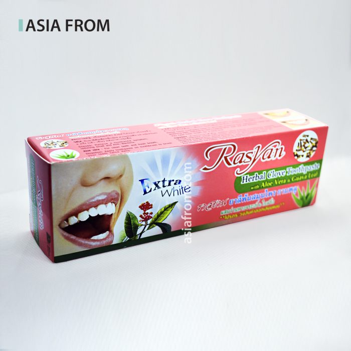 Зубная паста Rasyan HERBAL Extra White, 100 г — изображение 5