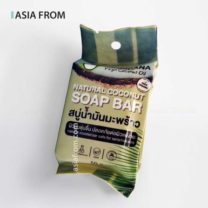 Кокосовое мыло TROPICANA Coconut Soap Bar, 50 г