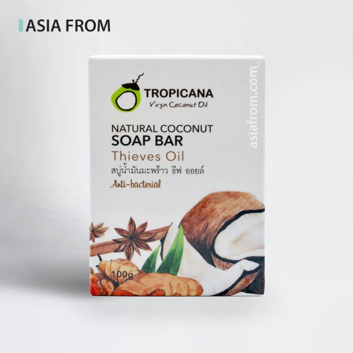 Мыло Антибактериальное TROPICANA Coconut Soap Thieves Oil, 100 г