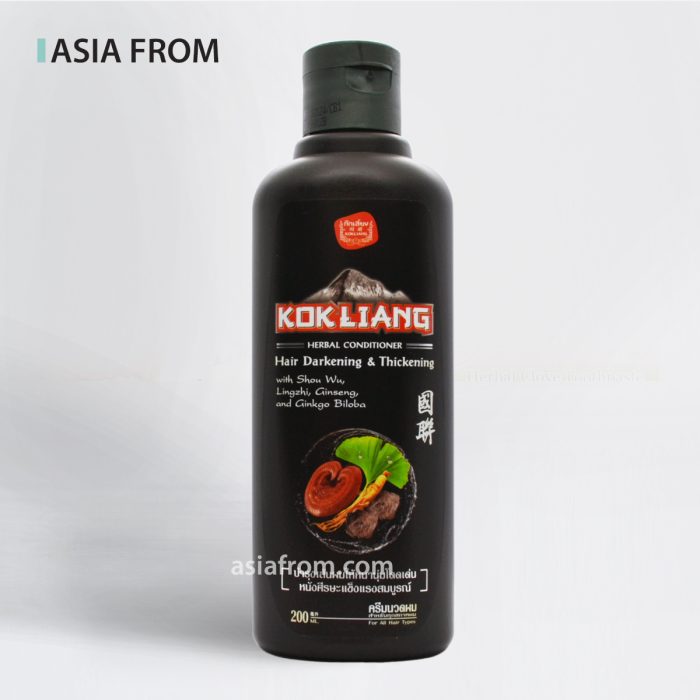 Кондиционер от седины KOKLIANG Black, 200 мл