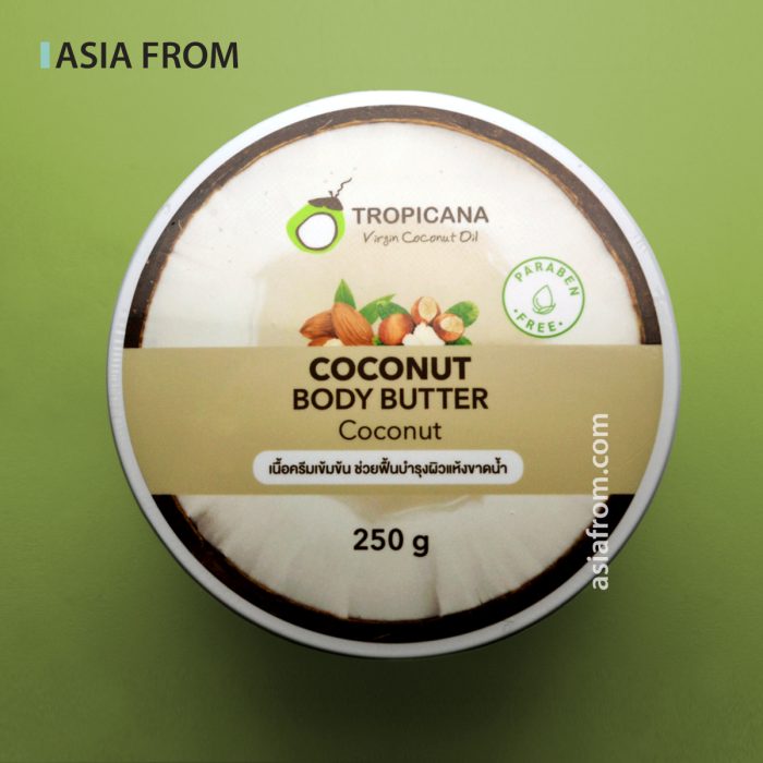Кокосовое масло для тела TROPICANA Coconut, 250 г