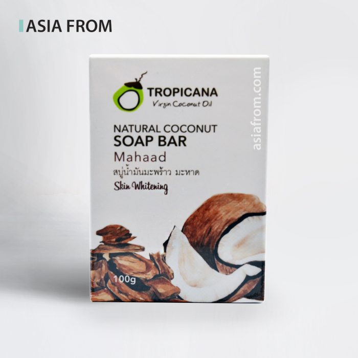 Мыло Осветляющее TROPICANA Coconut Soap Bar Mahaad, 100 г