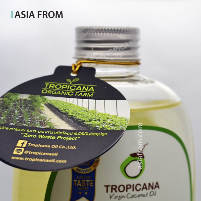 Нерафинированное кокосовое масло TROPICANA, 1000 мл