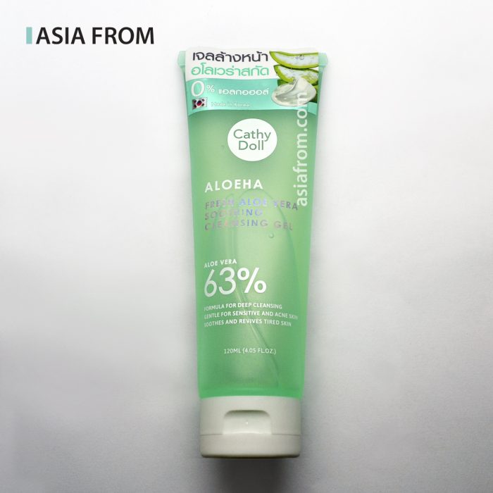 Гель для умывания с алоэ вера CATHY DOLL Aloe Vera Cleansing Gel, 120 мл — изображение 2