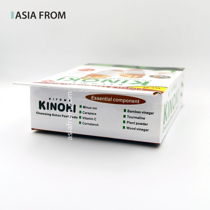 Детокс-пластыри для стоп Kinoki Оригинальные белые – очищение организма и снятие усталости — изображение 2