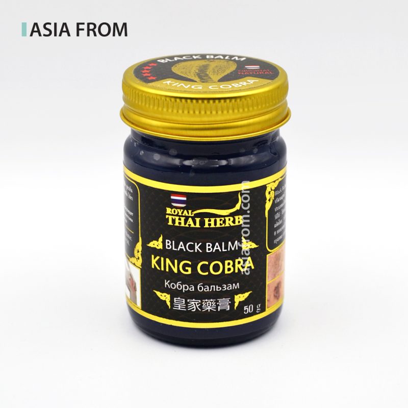 ROYAL THAI HERB (Black) King Cobra Balm, 50 g
