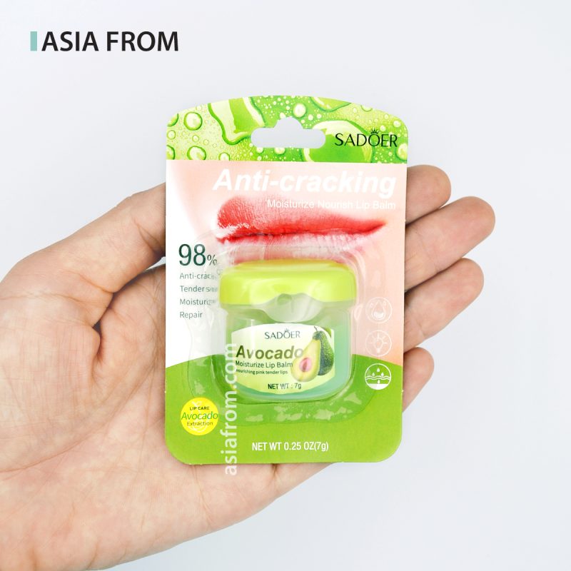 SADOER Moisturize Lip Balm Anti-Cracking Avocado
