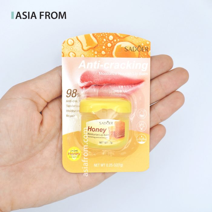 SADOER Moisturize Lip Balm Anti-Cracking Honey