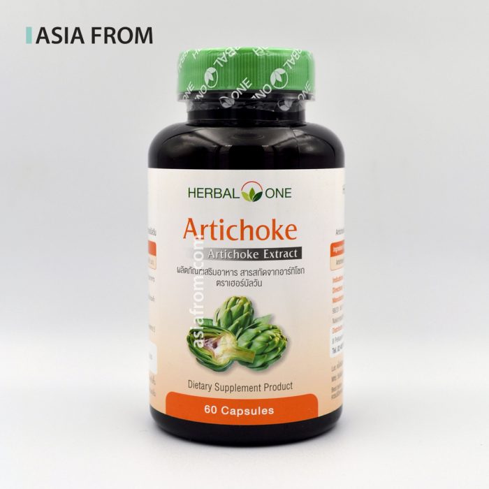 Капсулы Артишок HERBAL ONE – для здоровья печени, пищеварения и снижения холестерина