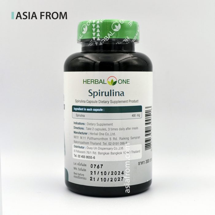 Капсулы Спирулина HERBAL ONE – суперфуд для иммунитета, энергии и детокса — изображение 2