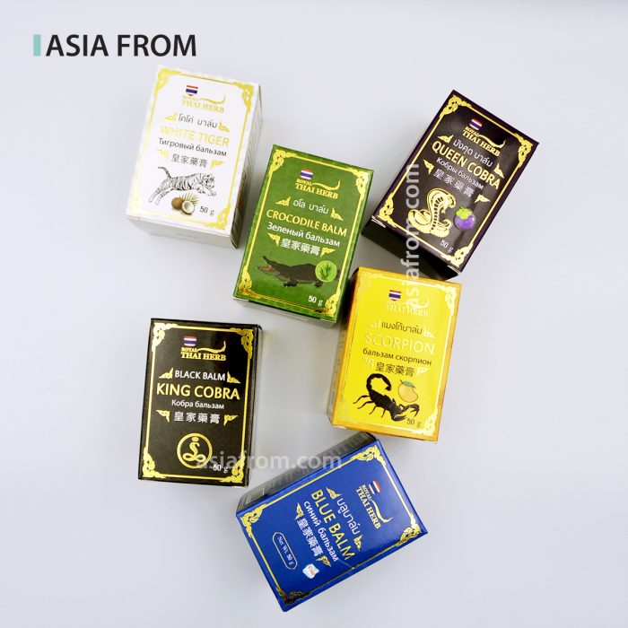 Бальзам «Королевская кобра и мангустин» Royal Thai Herb – обезболивающий для суставов и мышц — изображение 4
