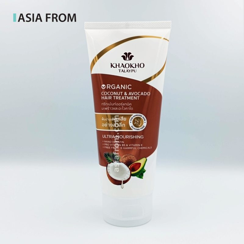 бальзам KHAOKHO TALAYPU Coconut & Avocado восстановление сухих и повреждённых волос