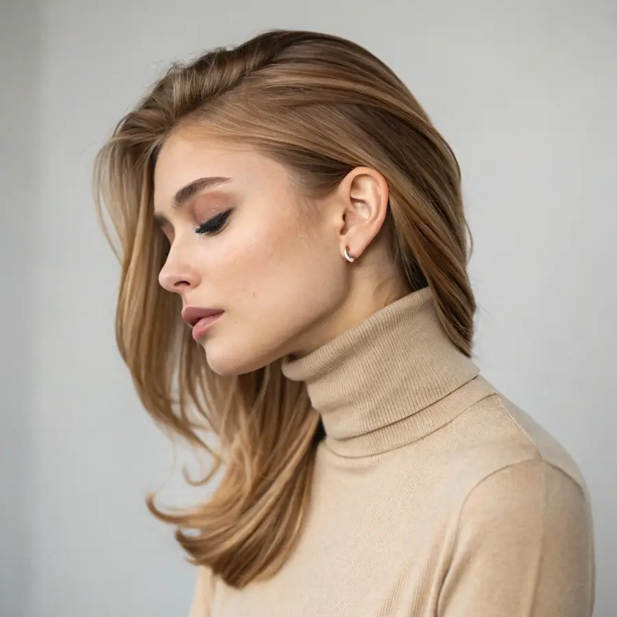 волосы ухоженные